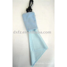 glasses cleaning cloth/key chain cleaning cloth